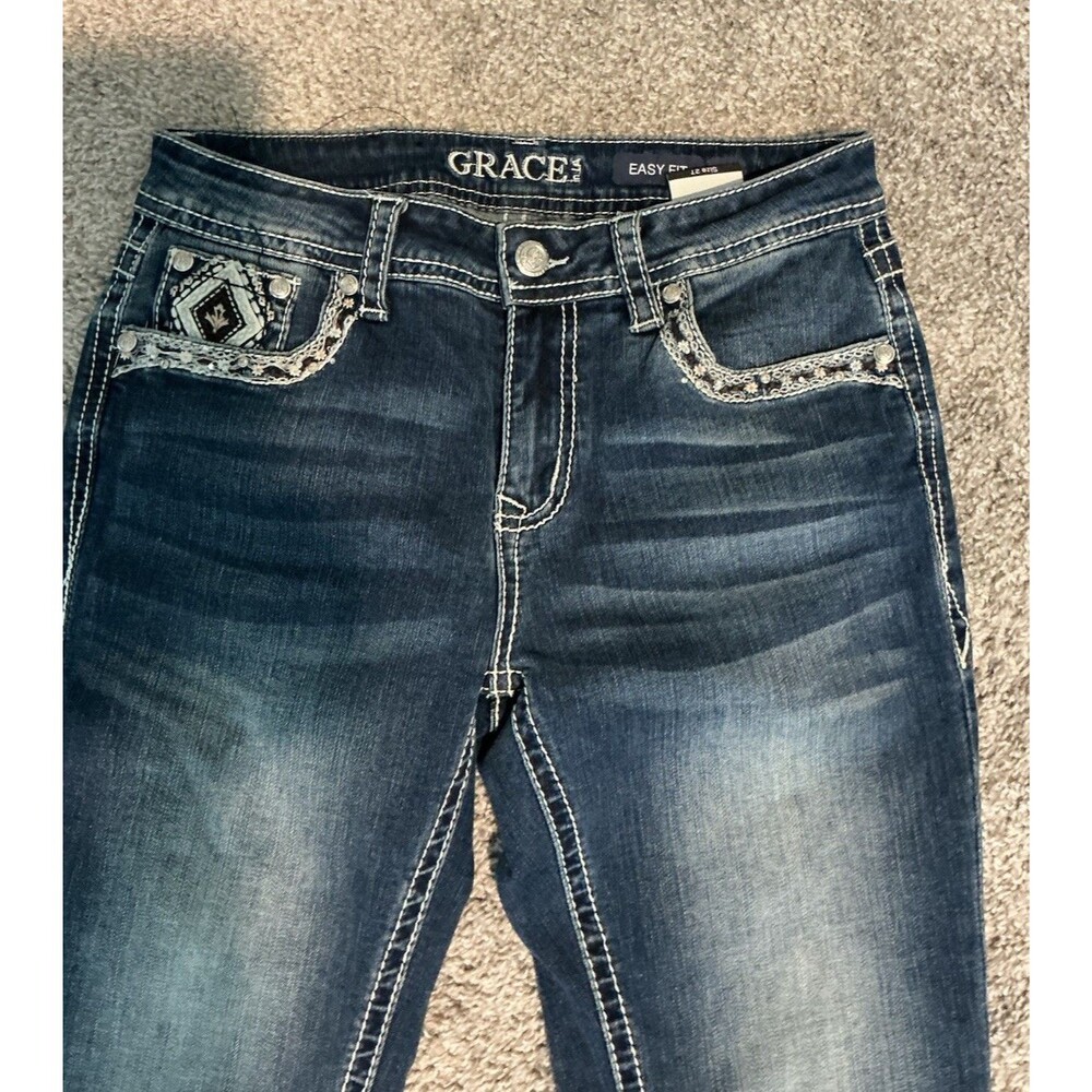 Grace jeans embellished EASY FIT 27 Women’s Country